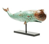 Kare Design Decorative figurine Whale Base, Türkis, 39x77x17 cm, Decorative object, Design, Home decor, Modern, Home design, Decoration, Home trend, Gift, Table decor, Wall decor, Living room