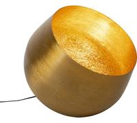 Kare Design Floor Lamp Apollon Smooth, Gold, Diameter 50cm, Metal, Ground Lights, Decoration Light, Home Decor, Decorative Lighting for Living Room, Bulb Not Included