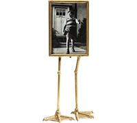 Kare Design Frame Duck Feet Vertical, Gold, Steel, Glass clear, Picture Frame, Room Decor, Home Decor for Living Room, Bedroom, Hallway, Gift Idea, 39x19x10 cm (H/W/D)