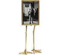 Kare Design Frame Duck Feet Vertical, Gold, Steel, Glass clear, Picture Frame, 10x15cm, Room Decor, Home Decor for Living Room, Bedroom, Hallway, Gift, 39x19x10 cm (H/W/D)