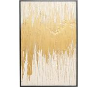 KARE Design Framed picture Abstract White, Gold, 120x80 cm, wall pictures, Design, Home decor, Modern, Home design, Interior, Decoration, Home trend, Gift, Table decor, Living room