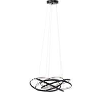 Kare Design Pendant Light Saturn, Black, 150x72x72 cm, Pendant lamp, Ceiling Light, Home Lighting, Schirm, Modern, Home Design, Interior, Decoration, Home Trend, Living Room