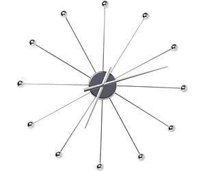 Kare Design Wall clock Like Umbrella Balls, Silver, 60cm diameter, clocks, Design, Home decor, Modern, Home design, Interior, Decoration, Home trend, Gift, Table decor, Living room