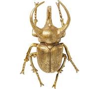 Kare Design Wall Decoration Atlas Beetle, Gold, 15 x 26 x 35.5 cm