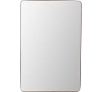 KARE Design Wall Mirror Simply, Gold, Dressing Mirror with Metal Frame, Luxury, Room Decoration, Decorative Modern Home Decor for Living Room, Bedroom, 120x80 cm