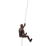 Kare Design Wall object Climber Rope, Black, 52x13x9 cm, Wall figurines, Design, Home decor, Modern, Home design, Interior, Decoration, Home trend, Gift, Table decor, Wall decor, Living room