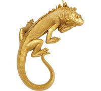 Kare Design Wall Object Lizard, Gold, Elegant, Wall-Mounted, Decorative Home Accessories, Room Decor, Home Decor for Living Room, Bedroom, Hallway, Kitchen, Home Office, 40x17x9 cm (H/W/D)