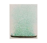Kare Design Wall Picture Flower Boat Beige, green, 50x40 cm, canvas print, Wall decor, Art print, Surrealism, Home design, Interior, Decoration, Home trend, Living room