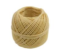 Kare & Kind Organic Hemp Wick Line - 100% Natural Hemp - Edible Grade Beeswax - 200 Ft Spool (1.0 mm) - No Cotton, No Lead - Perfect Alternative to Butane Cigarette Lighters and Phosphor Matches
