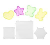 Kare & Kind Water Sticky Beads Pegboards - 7 pcs - Different Shapes and Colors - Kids, DIY, Arts, Craft, Indoor, Outdoor Activities