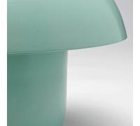 KARE Mushroom table lamp, green, steel, height 27 cm