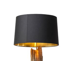 KARE Nature Straight floor lamp Unique made of wood