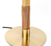 KARE Twig table lamp, green/gold, 74 cm high, E27
