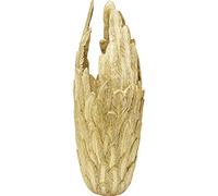Kare Vase Feathers Gold 91, 35 x 35 x 91