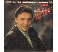 Karel Gott - I love you for sentimental reasons (CZ, 1990) / Vinyl record [Vinyl-LP]