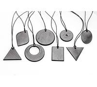 KARELIANMASTERS Shungite Necklace Pendant Jewelry Set Pack - Authentic Shungite Protection Blocking Stones - Crystal Shield for Women and Men, Shungite Stone, Shungite