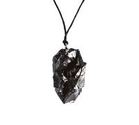 KARELIANMASTERS Shungite Stone Necklace Pendant Set - Authentic Jewelry Crystal for Chakra & Energy Balance, Stone, Shungite