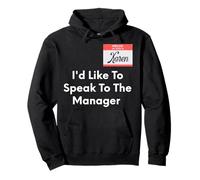 Karen I'd Like to Speak to The Manager Halloween 2020 Pullover Hoodie