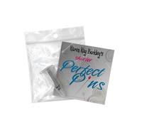 Karen Kay Buckley® Shorter Perfect Pins, Extra Thin Stainless-Steel for Quilting, Sewing, Patchwork, Appliqué, Crafts, 1” Long, Slide Easily Through Fabric