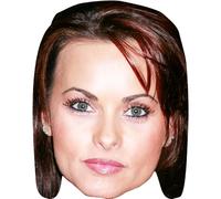 Karen McDougal (Make Up) Celebrity Mask, Flat Card Face, Fancy Dress Mask