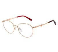 Karen Millen KM3050 Women's Glasses, Gold, Size 53
