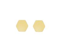 Karen Millen Mosaic Stud Earrings for Women (Gold)