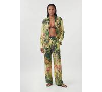 Karen Millen Women's Beach Tropical Spun Viscose Cover Up Trouser | Size: XS