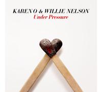 Karen O & Willie Nelson - Under Pressure [New 7" Vinyl] Blue, Colored Vinyl, Whi