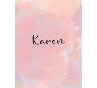 Karen: Personal Name Dot Gird | The Notebook For Writing Journal or Diary Women & Girls Gift for Birthday, For Student | 160 Pages Size 8.5x11inch - V.659