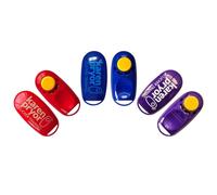 Karen Pryor i-Click Dog Training Clicker, 3 Clickers