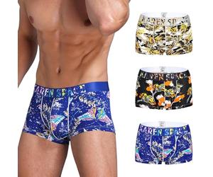 KAREN SPACE Men’s Thong Sexy Underwear Ice Silk Thong Athletic Supporter for Man