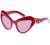 Karen Walker Bow Wow KAS2349737 Women’s Sunglasses Red Size 56