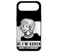 Karen Where's The Manager Millennial Quote Funny Meme Case for iPhone Air