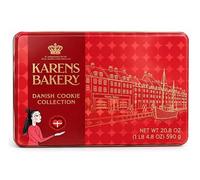 Karens Bakery Danish Cookie Collection Assorted Luxury Biscuits Gift Tin 590g