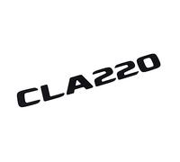 KARFRI 3d Letters Car Stickers Compatible With Mercedes ML 320 CDI 4matic Emblem ML 280 GLC 250 300 GLK 220 C300 E350 CLA250 4MATIC Accessories (Color : CLA220 Glossy Black)