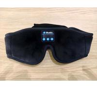 KARFUN Eye Mask with Bluetooth Headphones, Upgraded 3D Sleep Headphones for Side Sleeper, Bluetooth v5.4 Soft Breathable Eye Mask for All-Night Sleep, Travel & Insomnia, 14h Playtime (Black)