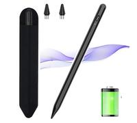 KARFUN Tablet Pen for Android, Stylus Pen Compatible with iPhone/Samsung/Huawei/Lenovo/XiaoMi Tablet, Improved Precision, 15 Minutes Quick Charge Performance and Tilt Sensitivity Stylus (Black)