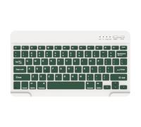 KARFUN Ultra Thin Wireless Keyboard for iPad & Tablet, Compact Bluetooth Mini Keyboard with 30 Day Battery, Portable Travel Keyboard for iPad Pro/Air/Mini, Windows, Android - US Layout (Dark Green)