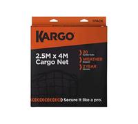 Kargo 2.5m x 4m Heavy-Duty Cargo Net for Tipper Truck Beds - Weather-Resistant, Elastic Perimeter Cord, Ideal for Secure Load Covering