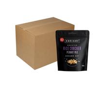 KARI KARI Rice Crackers & Peanuts Sesame Soy 50g (Pack of 12)