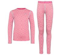 Kari Traa - Kid's Hennie Set - Merino base layer size 12 Years, pink