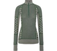 Kari Traa - Technicality first layer in Merino wool - Smekker Half-Zip Baselayer Thyme for Women in Wool - Size M - Green Green M