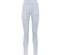 Kari Traa - Technicality Legging in Merino wool - Rose High Waisted Baselayer Pants Bright Turquoise for Women in Wool - Size XS - Blue Blue XS