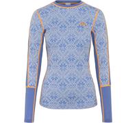 Kari Traa - Technicality top in Merino wool - Anna LS Sea for Women in Wool - Size S - Blue Blue S