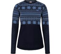 Kari Traa - Technicality top in Merino wool - Vilma LS Sea for Women in Wool - Size M - Navy Navy M