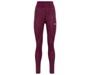 Kari Traa - Vilma High Waist Pants Wine - XS - Technical underwear