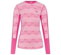 Kari Traa - Women's Anna Long Sleeve - Merino base layer size M, pink