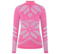 Kari Traa - Women's Faith Half Zip - Merino base layer size S, pink
