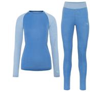 Kari Traa - Women's Kaia Set - Merino base layer size XL, blue