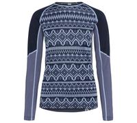 Kari Traa - Technicality top in Merino wool - Malia LS Dark Navy Blue for Women in Wool - Size L Navy L